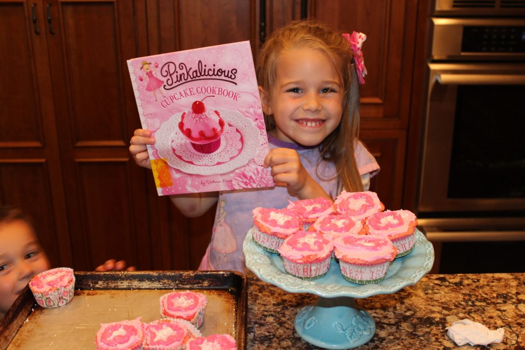 Me baking cupcakes